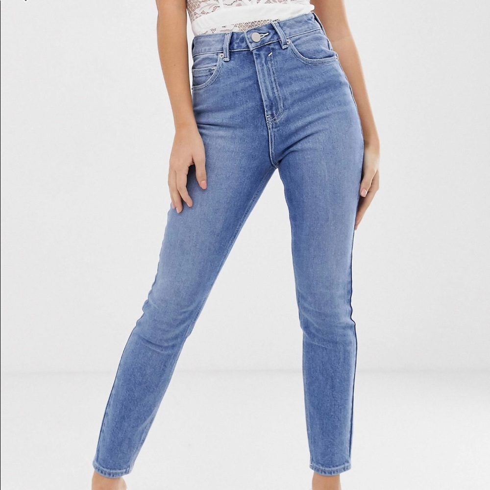 ASOS Super High Waist Skinny Jeans